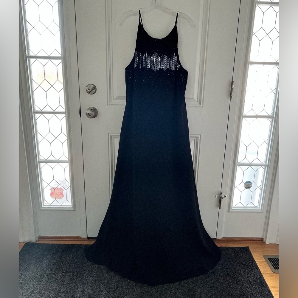 CHELSEA NITES Black Formal Dress